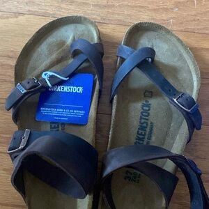 Birkenstock Brown Yara Sandals 37